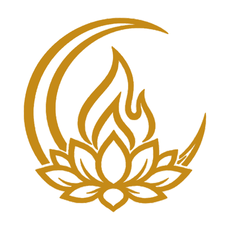 logotipo blaze simbolo dourado