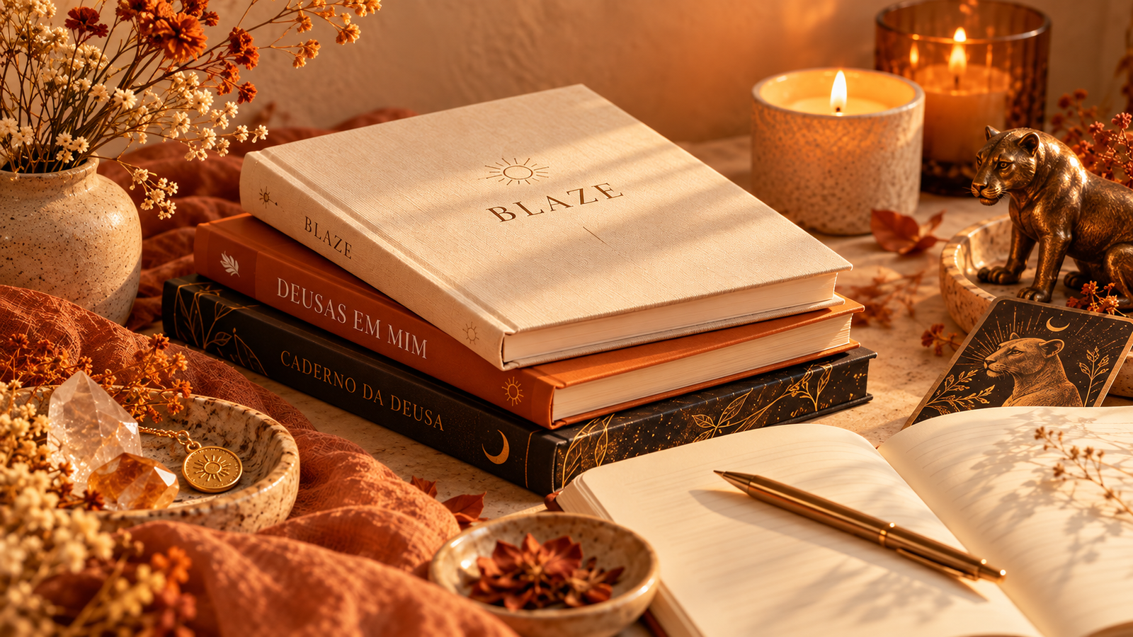 imagem livros na mesa home page keylla